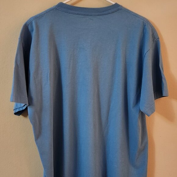 UNC Tar Heels T-Shirt Men's L Vintage Stitched Logo North Carolina Retro Champs - Picture 3 of 8